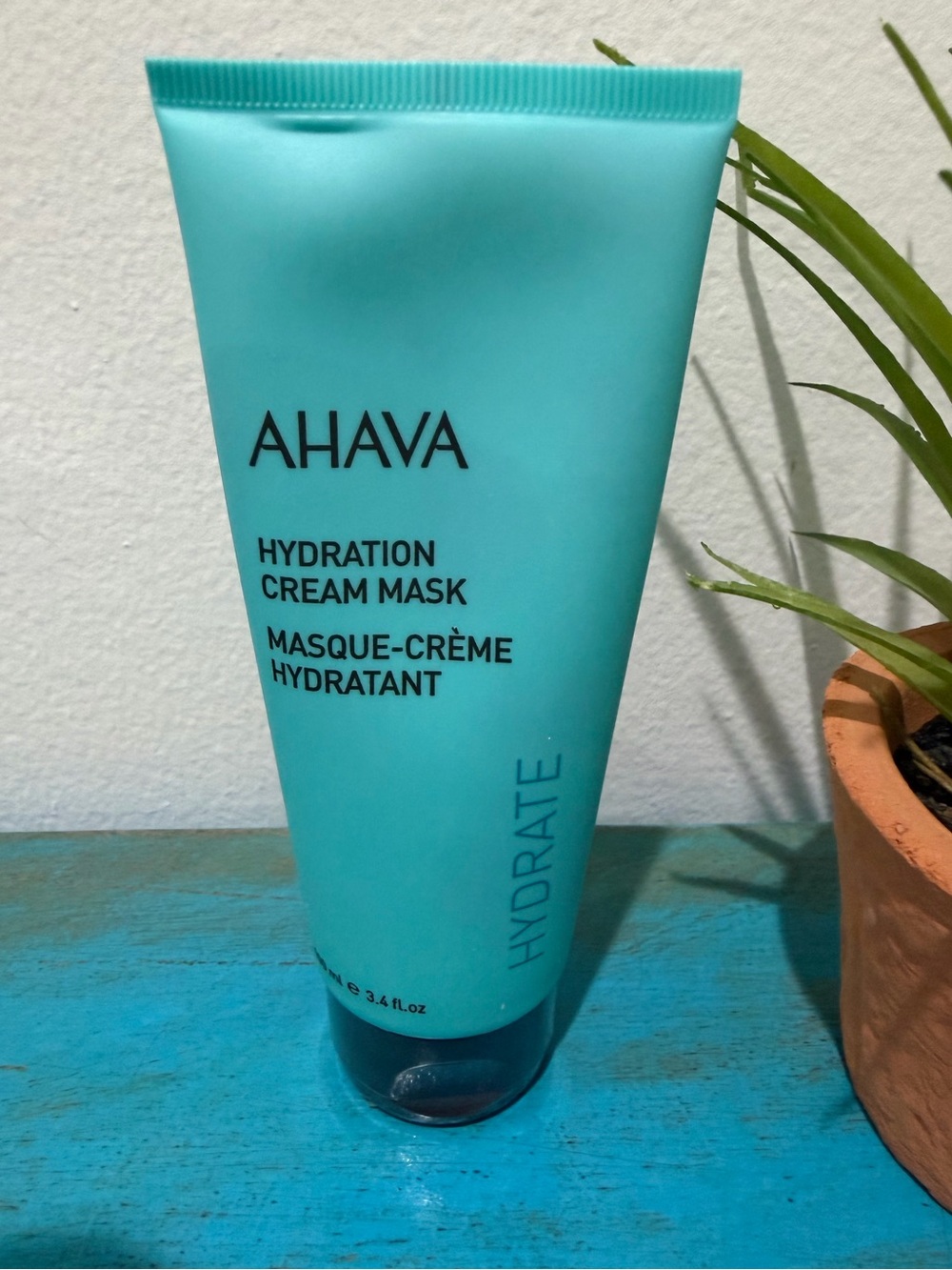 New! AHAVA Hydration Cream Mask - Turquoise